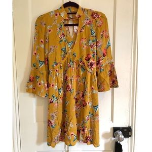 Mustard Yellow Band of Gypsies Dress